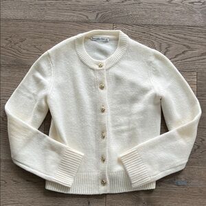 Abercrombie cream cardigan